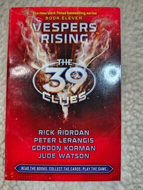 The 39 Clues Vespers Rising Book 11 Rick Riordan Peter Lerangis Paperback